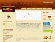 Tablet Screenshot of de.gold4key.com